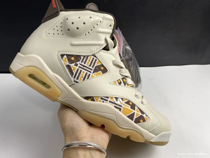 Rep Husky 6 Jordan CZ4152-100 (2020) Quai54 AIR Retro Brown Sail 0812